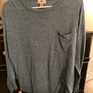 Old Navy Long Sleeve. Teal. Size Large. Barely worn.